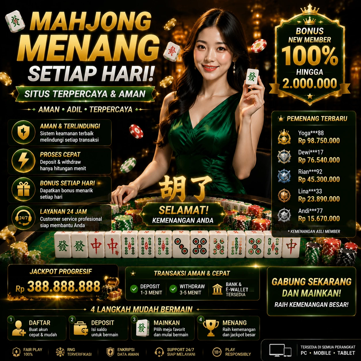 Login jajantogel Sekarang Bonus Melimpah