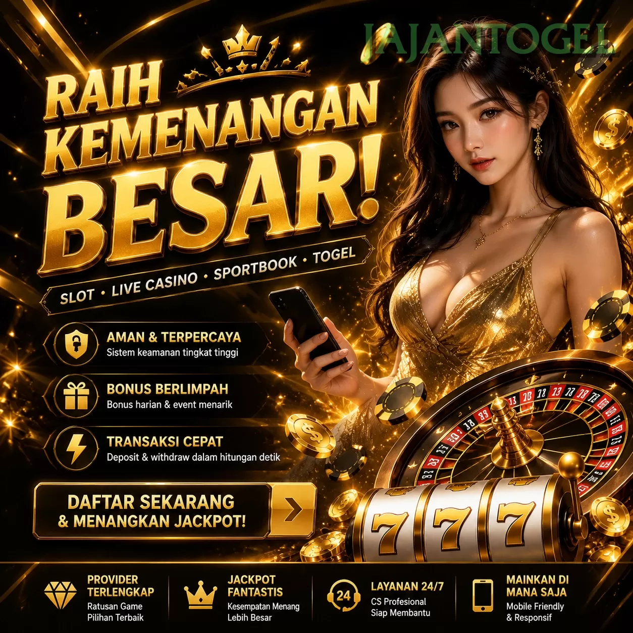 Main jajantogelq Menang Jackpot Besar